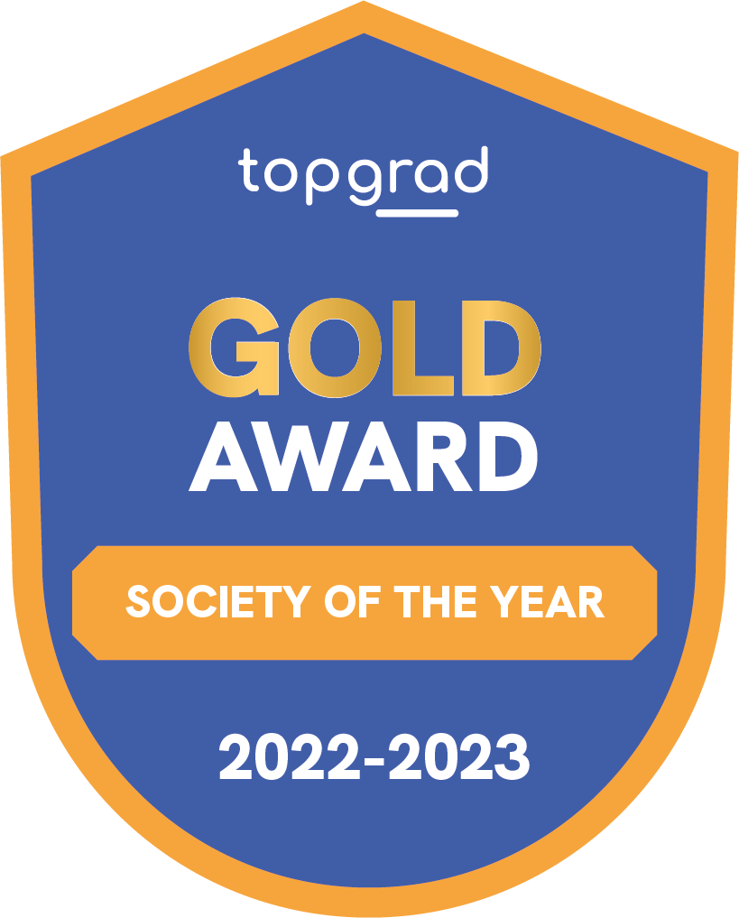 TopGrad Gold Award - Society of the Year 2022-2023